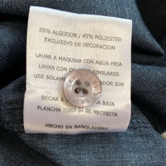 EUC Levi’s Pearl Snap Vintagege Western Shirt Size XL - Picture 5 of 6